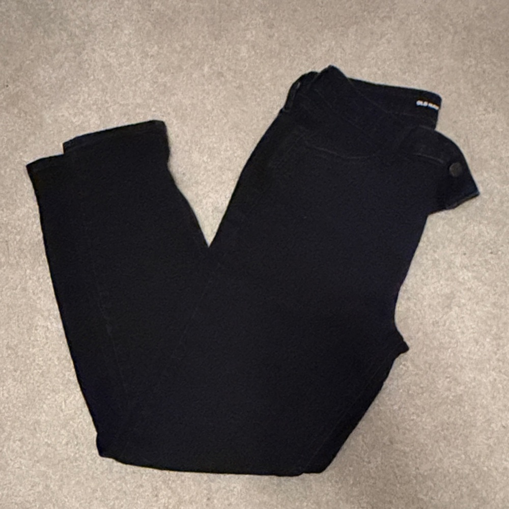 Old Navy Black High Rise Super Skinny